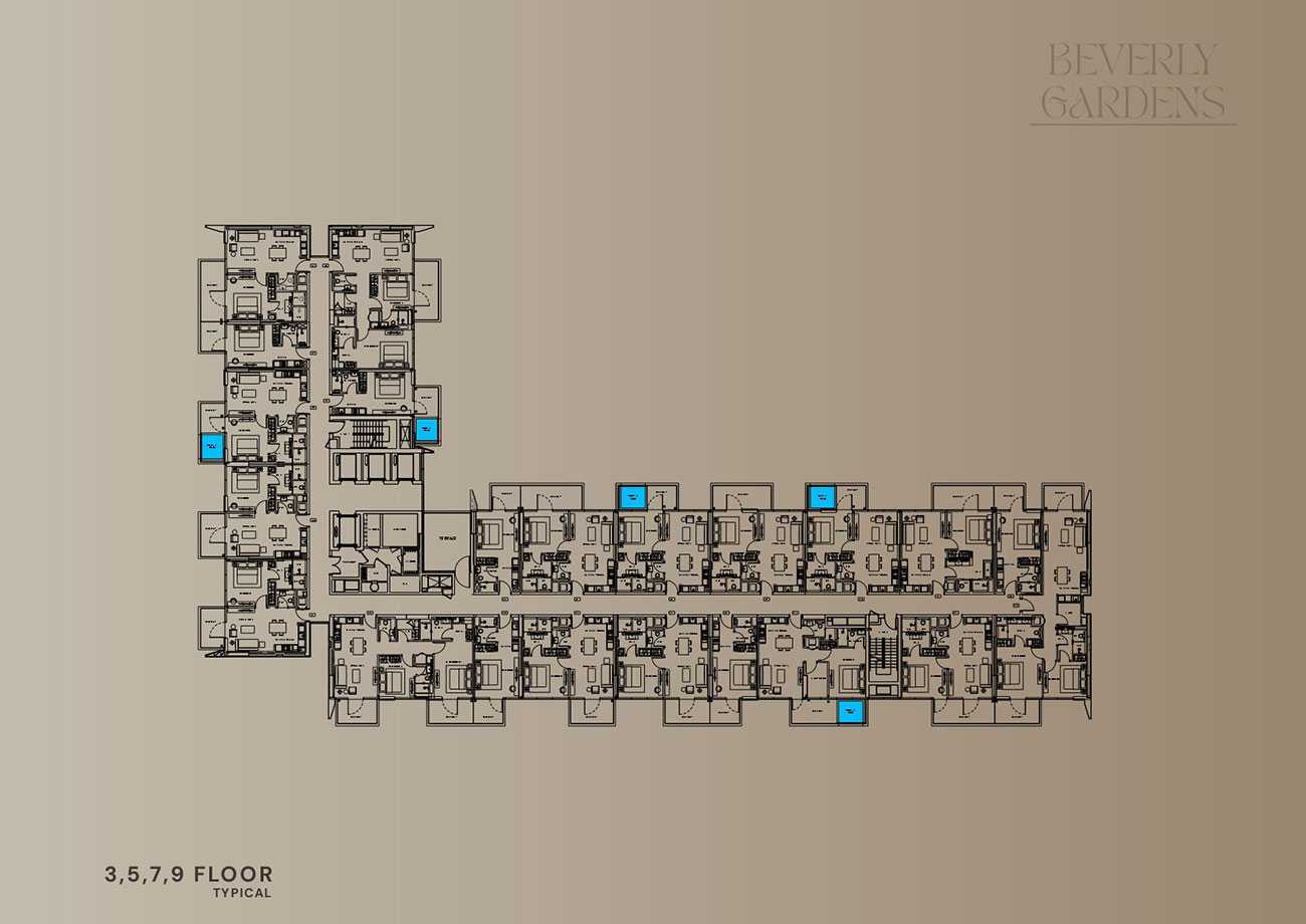 3th,5th,7th,9th Floor